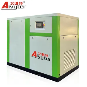 75kW 100Hp 13Bar Electric Silent Oil Free Screw Air Compressor For Electronics Industry