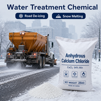 Poudre de chlorure de calcium anhydre de qualité industrielle pour usage déshydratant et dégivrant