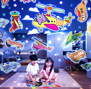 Robot Car Galaxy Star <b>Projector</b> Night Light with Music BT speaker LED Projection Lamp for Kids Bedroom Gift - Product Image 6