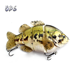 Señuelo <span class=keywords><strong>de</strong></span> Pesca Multiarticulado <span class=keywords><strong>de</strong></span> 13cm y 64g, Cebo Grande para Pesca en el Mar, Señuelo Realista para Lubina, Lucio y Musky, <span class=keywords><strong>con</strong></span> <span class=keywords><strong>Aletas</strong></span> Suaves <span class=keywords><strong>de</strong></span> PVC - Product Image 5