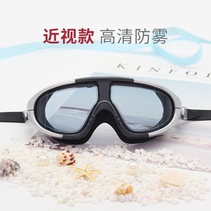 Jiehu – lunettes de natation pour adultes, lentille en PC, anti-buée, haute définition, lunettes de plongée professionnelles pour hommes et femmes, équipement de natation - Product Image 1