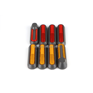Juego de cubiertas decorativas para <span class=keywords><strong>M365</strong></span> /1S <span class=keywords><strong>Lite</strong></span> PRO PRO2, tornillos de cubierta lateral de rueda trasera reflectante Universal - Product Image 1