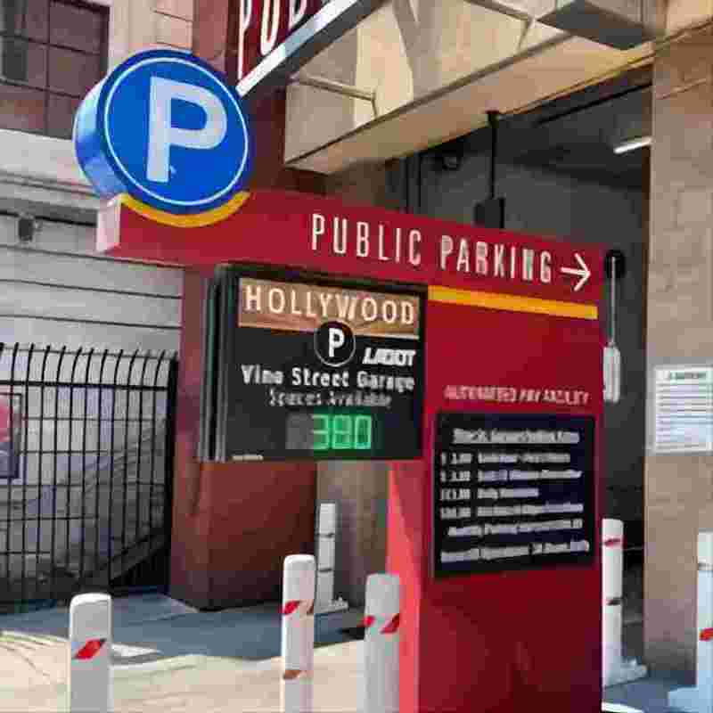 Customizable Freestanding LED Wayfinding Sign for