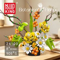 Mould King 24100 905PCS Série Créative Art Floral des Prés Blocs de Construction Modèle Briques Jouet Technique Technologique OEM ODM