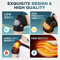 Hersteller-Kundenlogo Gelenk-Ellenbogen-Schulter-Bandage Massagegürtel Kabelloses Heiz- und Vibrations-Kniemassage-Pad