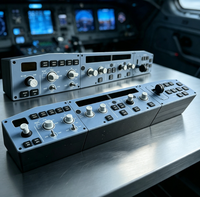 Système de simulateur de cabine Airbus A320 pour l'entraînement professionnel au vol, avec commandes du panneau de commande et du MCDU, pour la formation en aviation MSFS2024