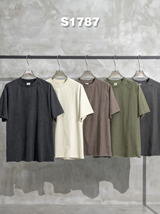 Personalizado <span class=keywords><strong>de</strong></span> talla grande hombres Hip Hop Stone Streetwear Camiseta 100% algodón camiseta sangría <span class=keywords><strong>de</strong></span> gran tamaño ácido lavado Vintage camiseta diseño - Product Image 5