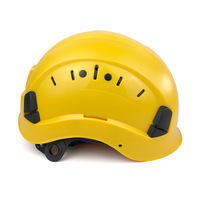 Casque de sécurité ABS CE & ANSI pour escalade, sauvetage, abeillesserie, respirant, léger, avec logo personnalisé et design à fentes