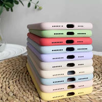 Étuis de téléphone en silicone pour iPhone 11 12 13 Pro XS Max XR X étui pour iPhone 7 8 plus 12 13 Mini couverture complète