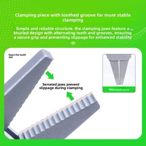 Micro <b>Mini</b> Aluminum Alloy Fixture Manipulator Small Clip Injection Molding Machine Pneumatic Accessories Industrial Jig <b>Clamp</b> - Product Image 3
