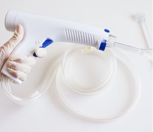 Système de lavage pulsé chirurgical approuvé CE 2025, kit d'irrigation pulsée à usage unique à bas prix, système manuel de débridement des plaies pulsé - Product Image 1