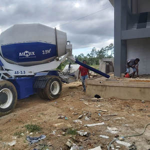 Hormigonera Móvil Pequeña de 3.5m3, Camión Mezclador de Concreto Autocargable Integrado - Product Image 6