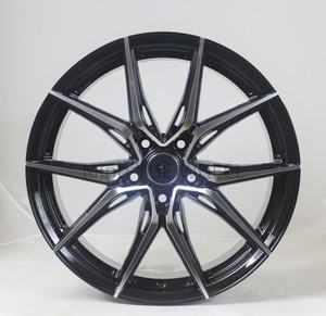 Mingyue 18X8 Hyper noir gris course Sport roue de voiture de tourisme pour <span class=keywords><strong>VW</strong></span> Polo Golf Audi A4 A5 BMW série 3 4 5 M2 M3 M4 E46 F30 Benz - Product Image 4
