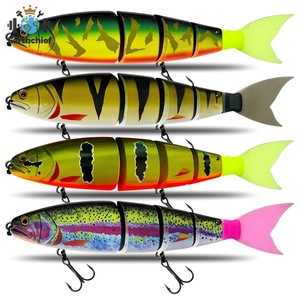 Nouvelle Arrivée : Leurre de Pêche en Mer à 4 Segments en Métal, 24,5 cm/105 g et 24,5 cm/118 g, Idéal <span class=keywords><strong>pour</strong></span> la Pêche au <span class=keywords><strong>Dorade</strong></span> en Rivière et Lac – <span class=keywords><strong>Meilleur</strong></span> Prix de Gros - Product Image 3
