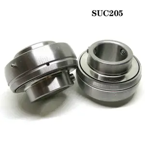 库存轴承SSUC211不锈钢插入轴承，带偏心锁环55x100x55.6毫米