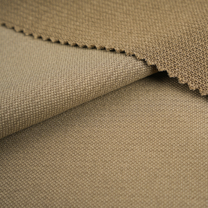 320G Dày Sườn Đan Jacquard Sọc Vải 100% <span class=keywords><strong>Polyester</strong></span> Vải Cho Áo Mùa Thu Mùa Đông Quần Áo - Product Image 2