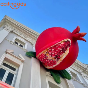 Ballons publicitaires géants gonflables en forme de fruits de dessin animé : Pamplemousse, Raisins, Banane, Pomme, Orange - Product Image 5