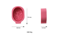 Molde de Silicona 3D para Paletas de Hielo con Diseño de Bambú y Lirios Orientales, Molde Artístico para Helados con Forma de Flor, Herramienta de Grado Alimenticio para Hacer Chocolate Artesanal