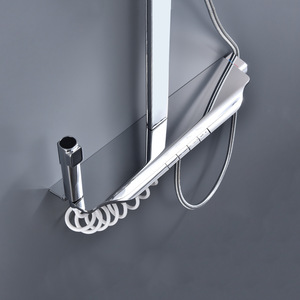 Vimijia – Ensemble de pomme de douche murale à quatre vitesses, entièrement en cuivre chromé, exclusivité transfrontalière, avec accessoires de surpression - Product Image 6