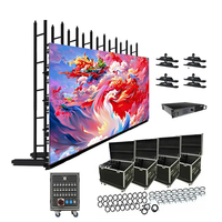 Layar LED Video Wall Sewa untuk Panggung Indoor Outdoor P2.9 P3.91 Ukuran 500x500mm