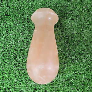 Ensemble mortier et pilon en sel de l'Himalaya artisanal naturel avec base saillante pour moudre les épices, les herbes, les assaisonnements, le sel de roche - Product Image 6