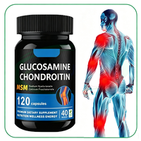 Comprimés de Glucosamine, Chondroïtine, MSM, Calcium et Collagène à Marque Blanche OEM – Complément de Soutien Articulaire et Osseux – 1500mg Glucosamine, 800mg MSM
