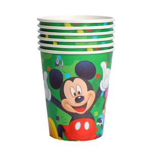 Nouvel ensemble de vaisselle <span class=keywords><strong>jetable</strong></span> à thème de personnages de dessins animés pour fêtes, décorations d'anniversaire pour garçons - Product Image 2