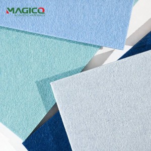 Pannello Acustico Personalizzato OEM per Animali Domestici, Pannelli Fonoassorbenti da Parete, Pannello Acustico in Fibra di Poliestere Ignifugo da 12 mm - Product Image 2