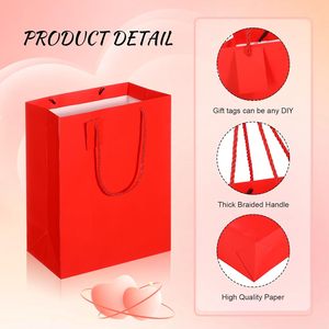 Eco-Friendly Recyclable Luxury Style Cosmetic Shopping Paper Bags with Logo and Cotton Rope Handles - Product Image 4