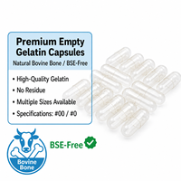 Logo et impression, emballage, capsules de gélatine vides