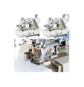 Used Japan JUKIS MF 7500 E11 7500Top and Bottom Coverstitch Machine interlock sewing machines elastic lace attaching