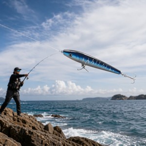 Esca da Pesca Galleggiante a Lunga Gittata per Acqua Salata - Esca per Tonno e Coda Gialla Offshore - Product Image 4