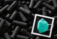 Charbon actif de coquille de noix de coco/Coke Purification efficace de l'air et additifs pétroliers Agent chimiquement auxiliaire dans le sac