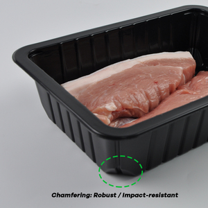 Gemodificeerde Atmosfeerverpakking Pp/Pe-Voedselbak Voor Kaart Warmteverzegelde Machine Wegwerp Hoge Barrière Huidlade - Product Image 6