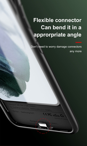 Top xếp hạng New New New ngân hàng điện trường hợp cho điện thoại di động mềm TPU trường hợp pin cho điện thoại sạc không dây S24 S25 siêu trường hợp điện thoại - Product Image 5