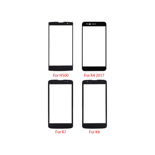 Front Outer Screen Glass Lens with OCA 2 in 1 for Lg V10 V20 V30 K5 K6 K7 Q6 Q7 Touch Screen