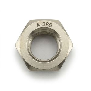 Tuerca Hexagonal Delgada CHE A-286 GH2132, Aleación de Alta Temperatura Grado A 12.9, Resistencia al Calor para Aviación - Product Image 4