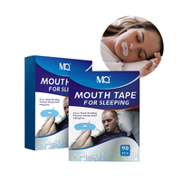Bande buccale PE pour Anti-ronflement haute qualité 90 pièces/boîte bande buccale respiratoire nasale bandes de sommeil pour dormir