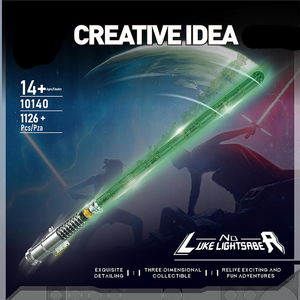 Moule King 10140 Luke Anakin <span class=keywords><strong>sabre</strong></span> <span class=keywords><strong>laser</strong></span> Space <span class=keywords><strong>Wars</strong></span> MOC assembler modèle briques créatives enfants ensemble de blocs de construction éducatifs jouet - Product Image 2