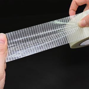 Striped Mesh Single-sided High Viscosity Tensile Fixed Glass Fiber <strong>Tape</strong> for Cricket <strong>Bat</strong> - Product Image 5