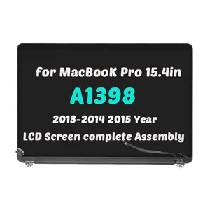MacBook Pro Retina A1398 LCD 화면 디스플레이 어셈블리 미드 2013 2014 2015 EMC 2909 2910 661 02532 에 대한 GBOLE 화면 교체