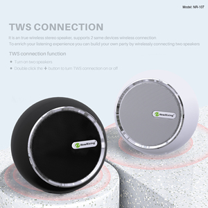 Altavoz Bluetooth NR-107 con Bajos Extra, Amplificador Incorporado, Reproductor de Música Portátil, Altavoz Inteligente con <span class=keywords><strong>Alexa</strong></span>, Mini Caja de Sonido Bluetooth - Product Image 2