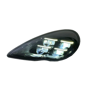 SJC ชุดไฟหน้า LED อัตโนมัติสำหรับ <span class=keywords><strong>Porsche</strong></span> <span class=keywords><strong>Panamera</strong></span> 970.1 2010-2013อัพเกรดเป็นไฟหน้า LED สไตล์2025ใหม่สีเหลืองและสีขาว DRL - Product Image 5