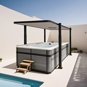 Couverture de <span class=keywords><strong>piscine</strong></span> automatique électrique en acier inoxydable, couverture de sécurité imperméable à télécommande pour <span class=keywords><strong>piscine</strong></span> extérieure, maison, hôtel, complexe hôtelier - Product Image 6