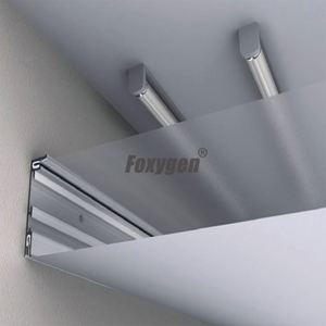 Spatule rectangulaire de marque Foxygen, prix usine Guangdong, avec option de suspension pour chauffage à air, bande en caoutchouc blanche, noire ou transparente - Product Image 2