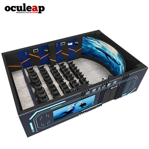 สวนสนุก <span class=keywords><strong>VR</strong></span> จำลองรถไฟเหาะตีลังกาอุปกรณ์จำลองรถไฟเหาะตีลังกา9D <span class=keywords><strong>4D</strong></span> 7D 5D 2026ใหม่ - Product Image 6