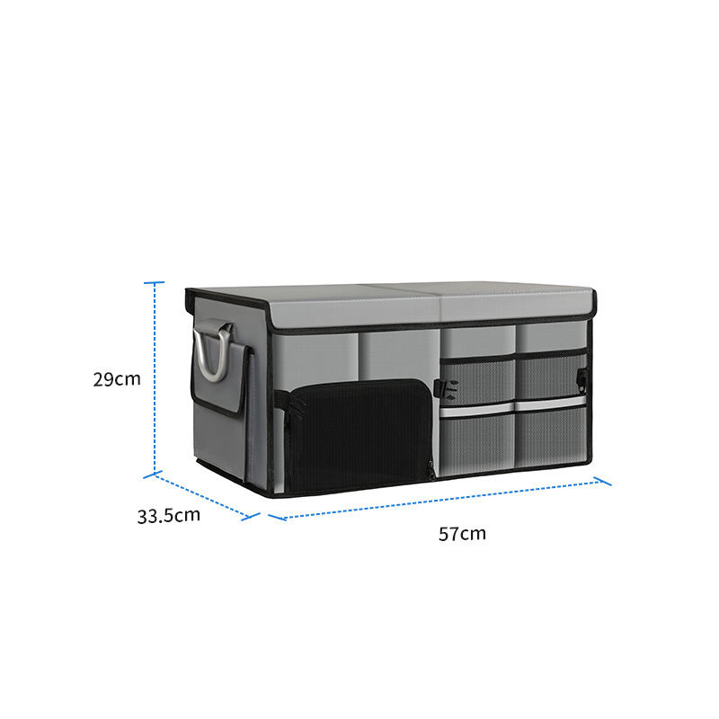 Size Large Shoe Storage Box    black/grey