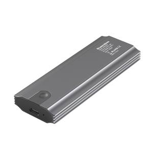 10Gbps通用串行总线3.1 Gen2 <span class=keywords><strong>M</strong></span>.<span class=keywords><strong>2</strong></span> NVME NGFF固态硬盘转换器机箱双协议M2 NVME/SATA固态硬盘机箱，适用于2230 2242 2260 2280固态硬盘 - Product Image 1