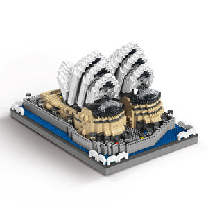 Nuevo Modelo 3D de Arquitectura Mundialmente Famosa, Casa de la Ópera de Sídney, Australia, 3014 Piezas, Bloques de Construcción de Partículas Pequeñas, Juguetes de Ensamblaje DIY - Product Image 1
