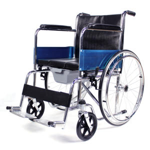 Ali Offre Spéciale Chaise d'aisance confortable avec roues Toilette de soins de santé pliable et portable personnalisée pour <span class=keywords><strong>Walker</strong></span> & Rollator - Product Image 1
